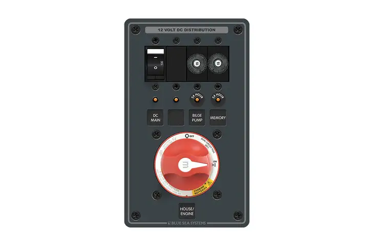 Blue Sea Systems Dual-Battery m-Series, Dual Circuit Plus